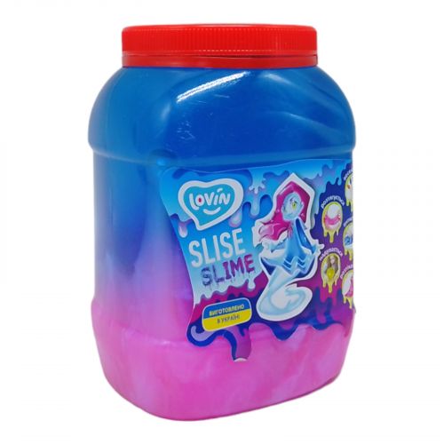 Слайм-антистрес "Lovin: Big slime", блакитний+рожевий Комбінований Різнобарв'я (233099)