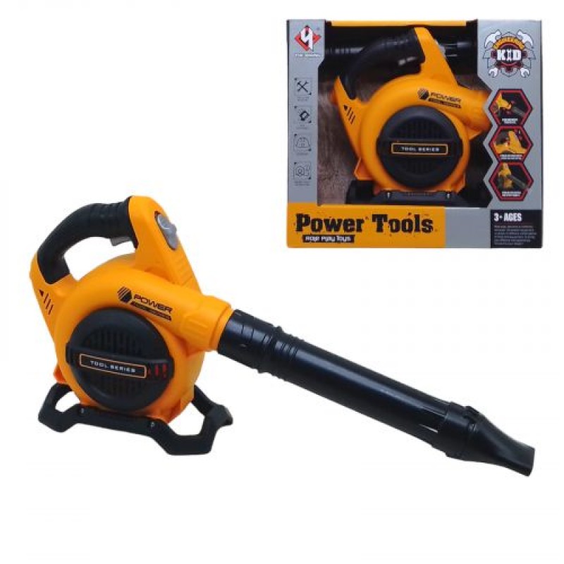 Іграшкова повітродувка "Power Tools" на батарейках Пластик Помаранчевий (236628)