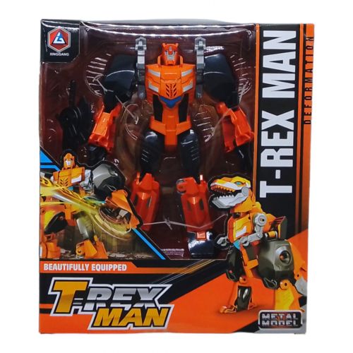 Трансформер пластиковий "T-Rex Man" Пластик Різнобарв'я (239109)