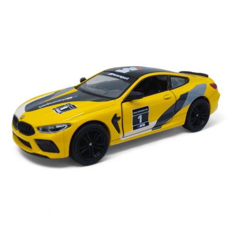 Машинка "BMW M8 Competition Coupe 5", жовта Метал Жовтий (239272)