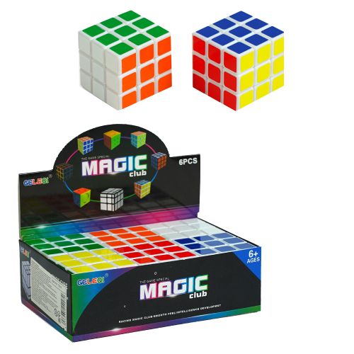 Головоломка Кубик Рубіка 3 х 3 пластиковий Пластик Різнобарв'я (241103)