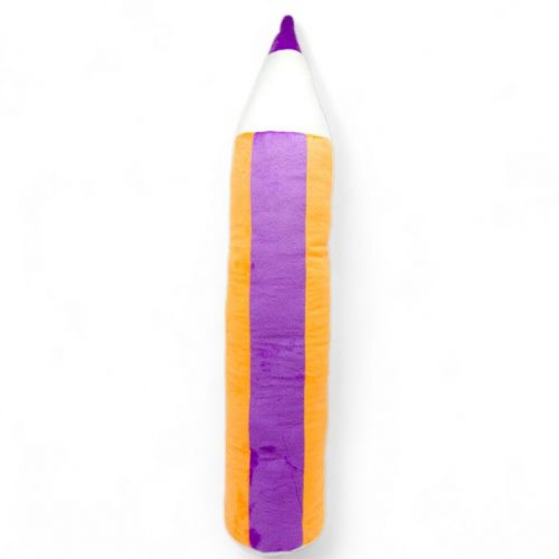 Іграшка-подушка мʼяка "Олівець", фіолетово-жовтогарячий (76 см.) Комбінований Різнобарв'я (241134)