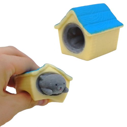 Іграшка-антистрес “Собача будка”, блакитна Комбінований Різнобарв'я (242466)