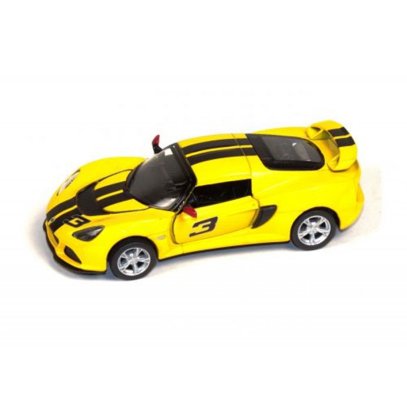 Машинка KINSMART "Lotus Exige S" (желтая)