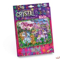 Набор для креативного творчества "CRYSTAL MOSAIC KIDS", "Единорого" CRMk-01-04