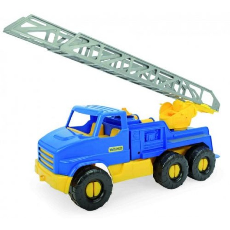 Пожежна "City Truck" Пластик Синьо-жовтий (44996)