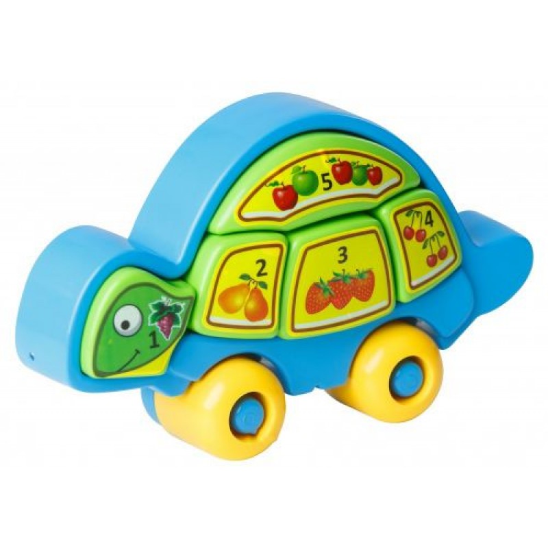 Іграшка розвиваюча "Черепаха-разумаха" Пластик Синій (50733)