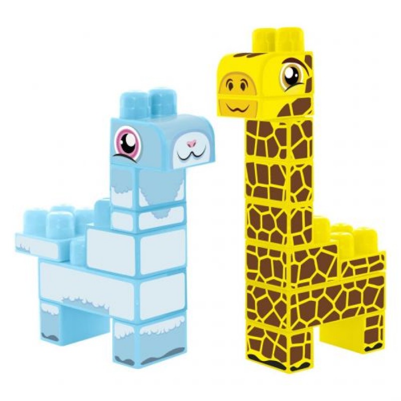 Конструктор "Baby Blocks: Жираф и Лама"