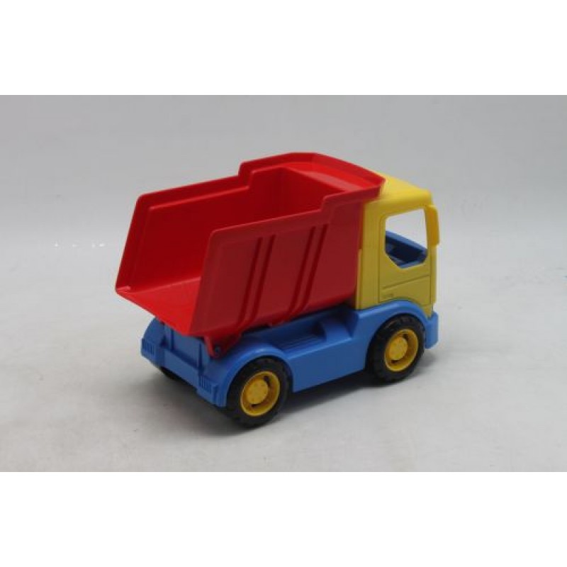 Машинка (грузовик) жовтий + червоний Пластик Різнобарв'я (221955)