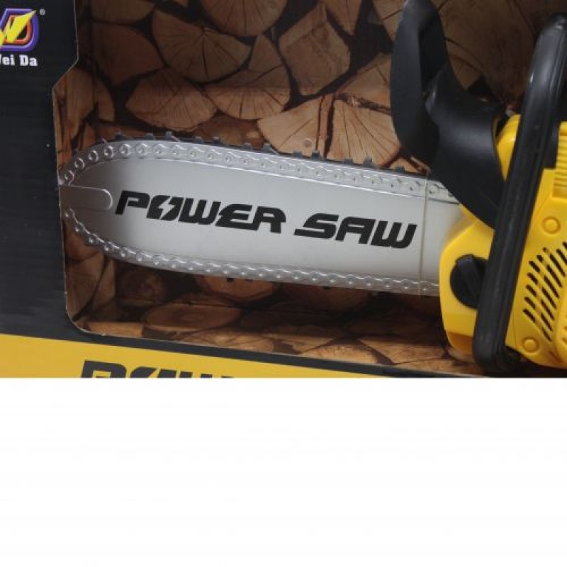 Бензопила на батарейках "Power Saw" (жовта) Комбінований Жовтий (225583)