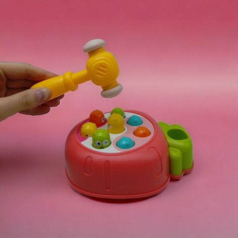 Іграшка-стукалка з молоточком "Whac-A-Mole" Пластик Різнобарв'я (237224)
