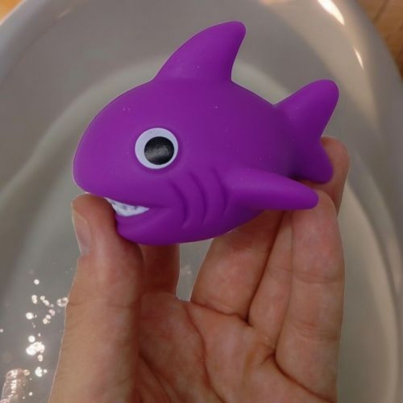 Набір для ванни "Морські тварини", гумові, 6 штук Гума Різнобарв'я (240896)