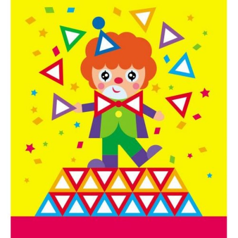 Мозаїка з наліпок : Трикутники. Для дітей від 4 років (у) (240981)