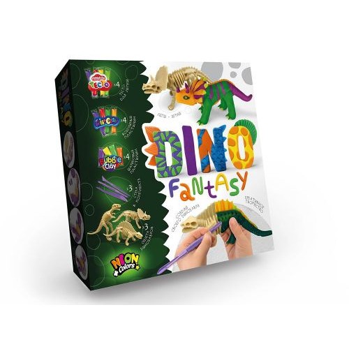Набір креативної творчості "Dino Fantasy" (рус) Комбінований Різнобарв'я (129473)