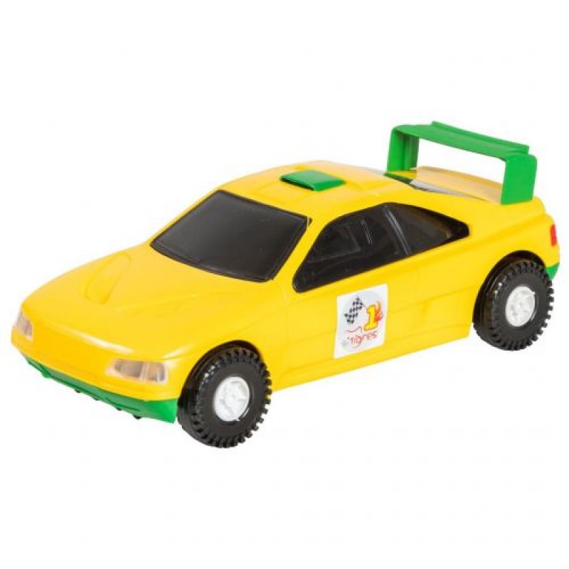 Машинка "Авто-спорт" жовта Пластик Жовтий (134334)