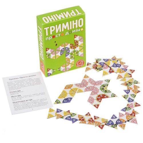 Настольная игра "Тримино", укр