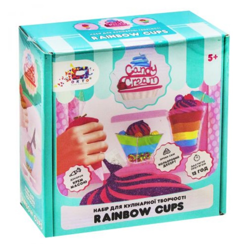 Набор для творчества "Candy cream. Rainbow cups"