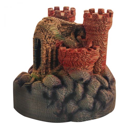 3D пазл "Замок Дракона" Комбінований Різнокольоровий (160074)