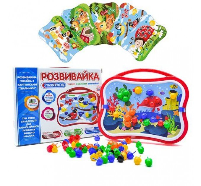 Настольная игра-мозаика "Развивайка" 5423