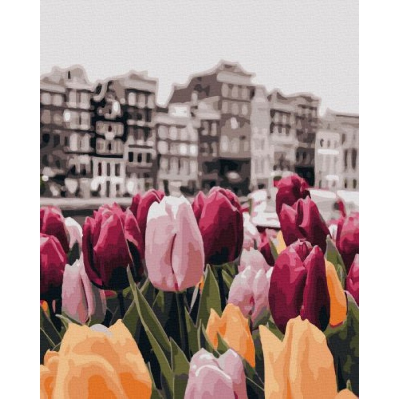 Картина по номерам "Цветы Амстердама" GX40803