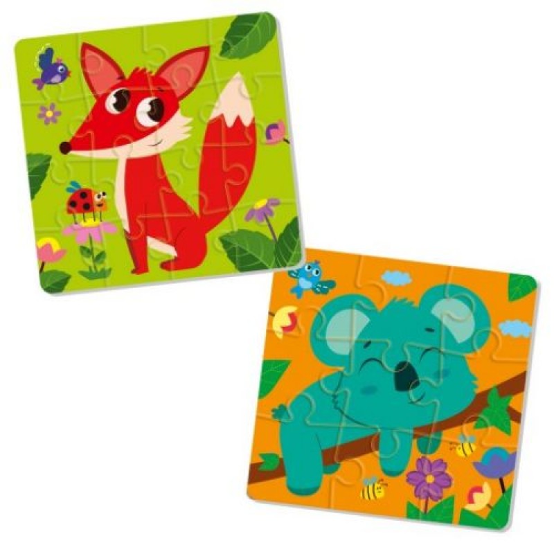 [RK6580-01] Foam puzzles 2in1 "The Fuzzies" RK6580-01