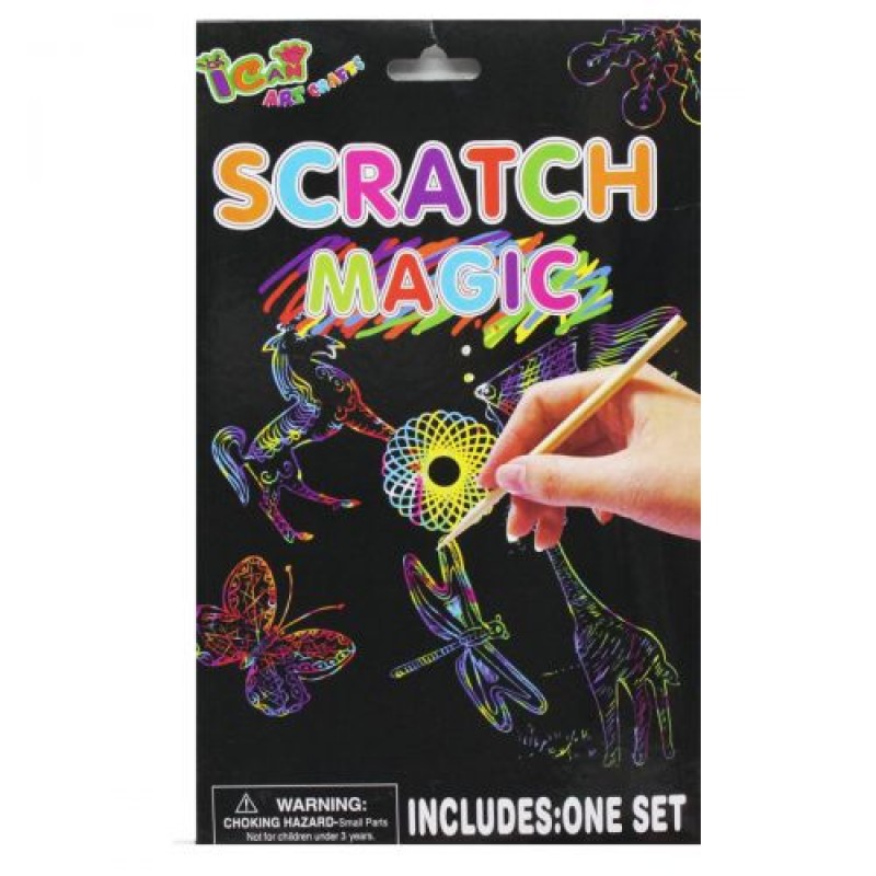 Гравюра "Scratch Magic" Вид 1