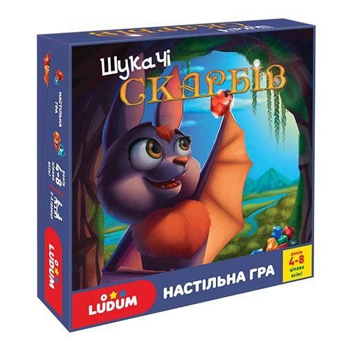 Настільна гра "Шукачі скарбів" (укр) Комбінований Різнобарв'я (182937)