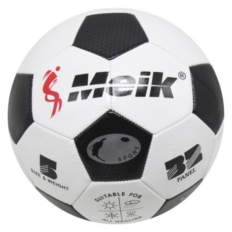 М'яч футбольний №5, чорний Комбінований Різнобарв'я (183183)