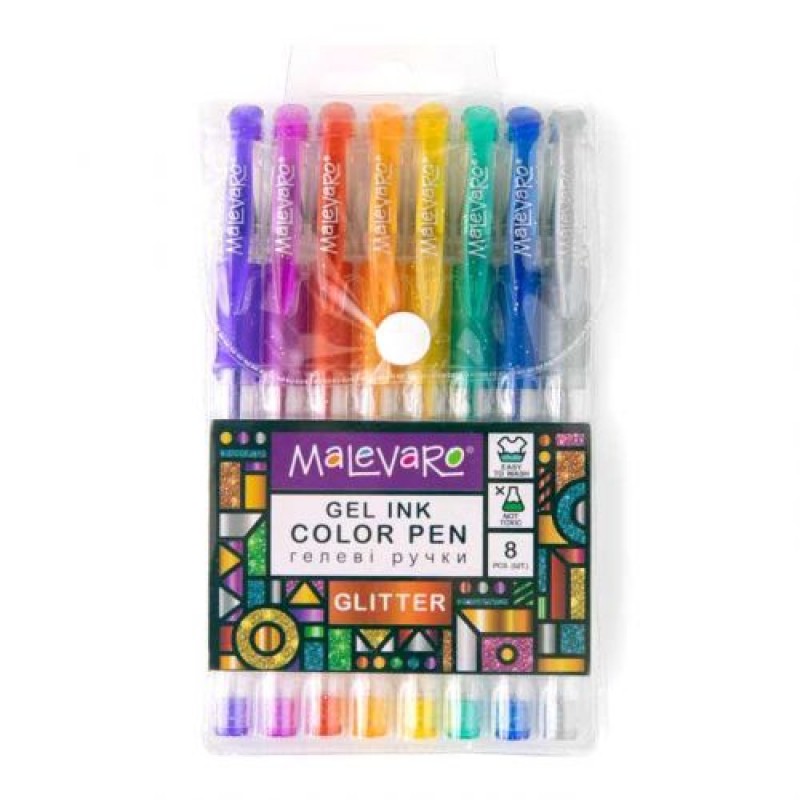 Набір різнокольорових ручок "Neon", 8 кольорів Комбінований Різнобарв'я (188934)