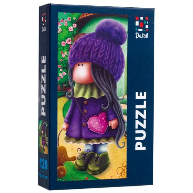 Пазли "Лялька зі слоником", 120 елем. картон Різнобарв'я (202559)