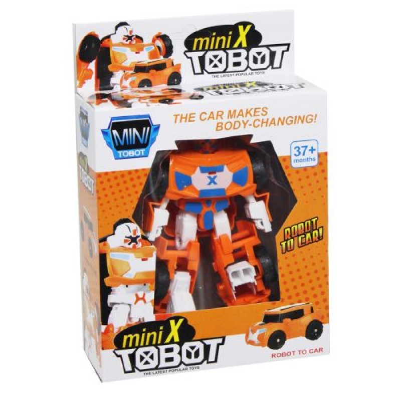 Трансформер "Tobot mini X" помаранчевий Пластик Орнажевий (205717)