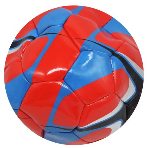 Мʼяч футбольний дитячий №5, червоний (PVC) PVC Різнобарв'я (207037)