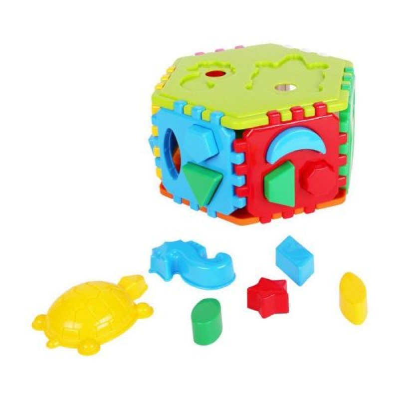 Уцінка. Іграшка куб "Розумний малюк Гіппо ТехноК" - тріснута деталь, боковина (209141)
