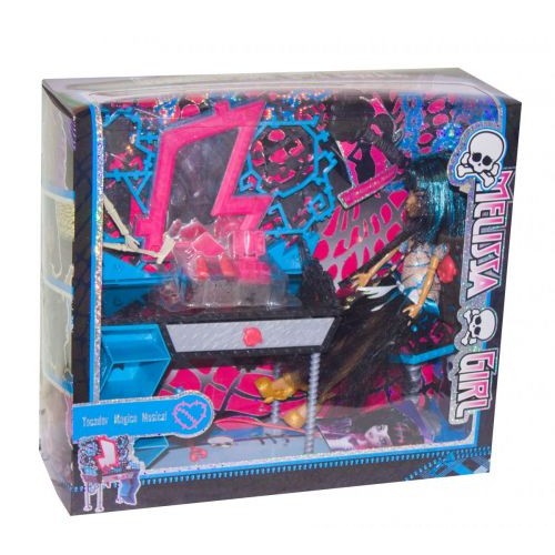 Уцiнка. Меблі з лялькою "Monster High (Школа Монстр Хай)" №1 - розірвана коробка та брудна (210963)
