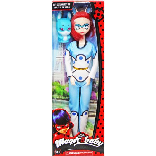 Лялька "Леді Баг: Ріна Руж у блакитному" + фігурка Комбінований Блакитний (213162)