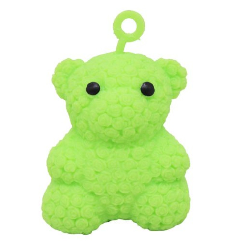Іграшка антистрес "Ведмедик", зелений Комбінований Зелений (218781)