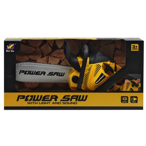 Бензопила на батарейках "Power Saw" (жовта) Комбінований Жовтий (225583)