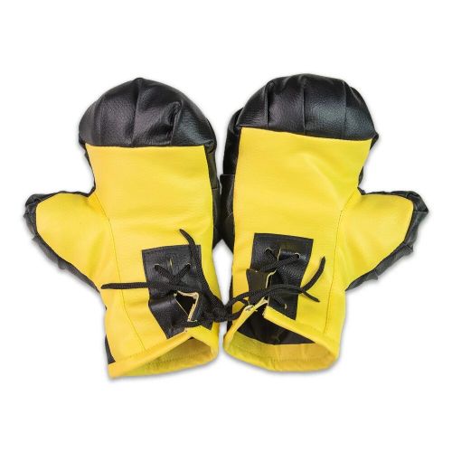 Боксерські рукавички, дитячі, 10-14 років Комбінований Чорний (225623)