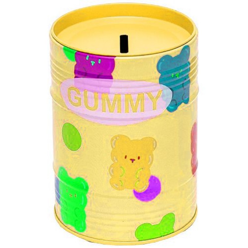 Скарбничка для грошей "GUMMY" металева 12,5 * 9см (226240)