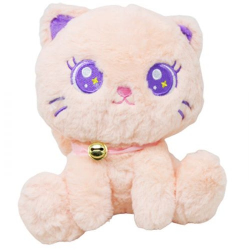 М'яка іграшка 20 см котик рожева (226694)