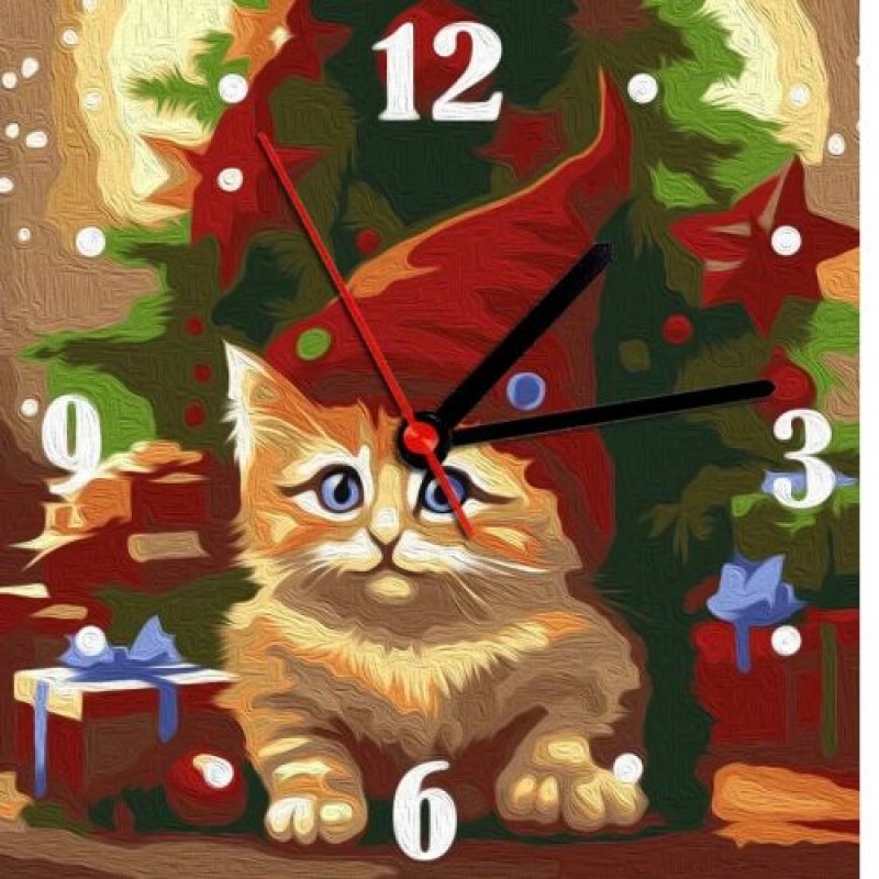 Набір Годинник на номерами "Руде кошеня" (227145)