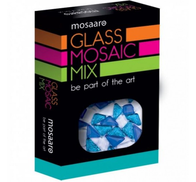 Creativity kit "Mosaic mix: blue, white, glitter blue" MA5001 (227493)