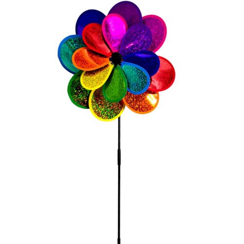 Вітрячок "Квіточка", діаметр 36,5 см Комбінований Різнобарв'я (235242)