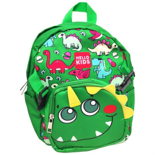 Дитячий рюкзак "Динозаврики", зелений Комбінований Зелений (237364)