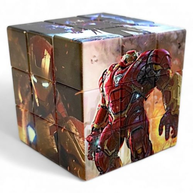 Головоломка "Кубик Рубіка: Месники", 5,7 см Пластик Різнобарв'я (237836)