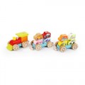 Поїзд з машинками/Wooden toy "Train with a small cars" (244797)