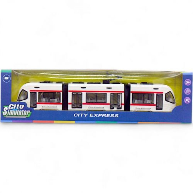 Машинка пластикова "City Express" (47,5 см) Пластик Різнобарв'я (245632)