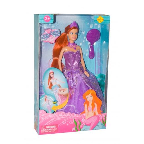 Кукла "Defa: принцесса русалка" (в фиолетовом) 8188
