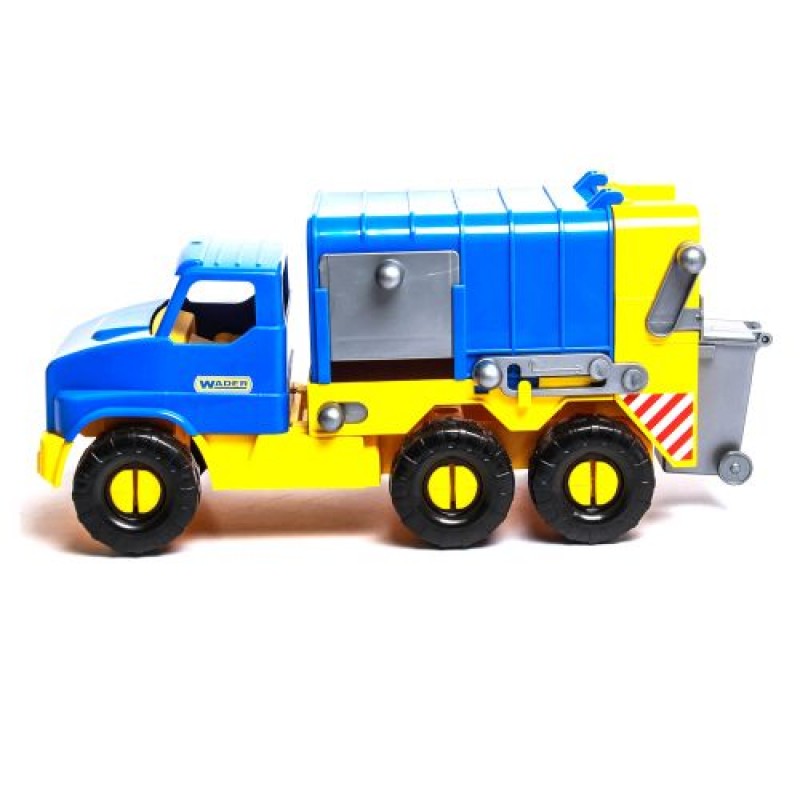 Сміттєвоз "City Truck" Пластик Синьо-жовтий (44998)