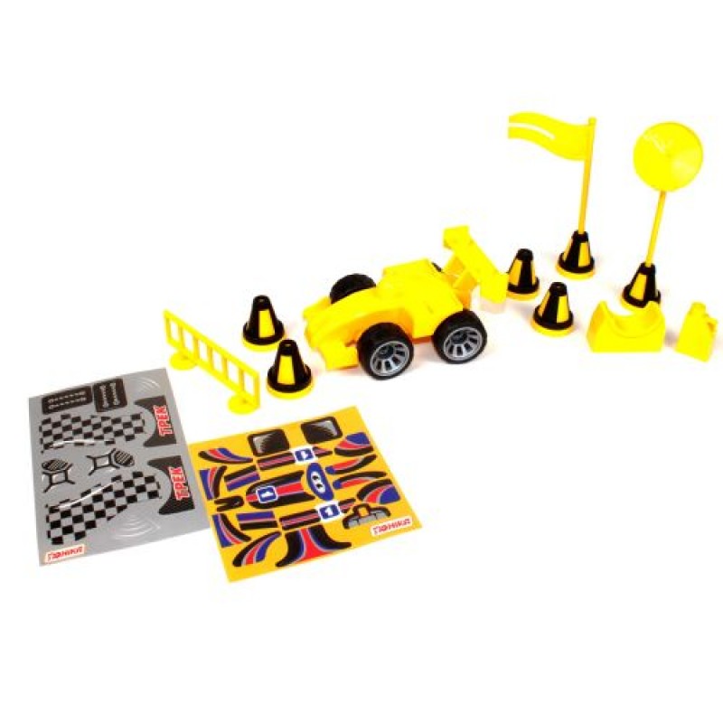 Іграшка-конструктор "Автоклуб", 31 деталь (жовтий) Пластик Жовтий (51998)